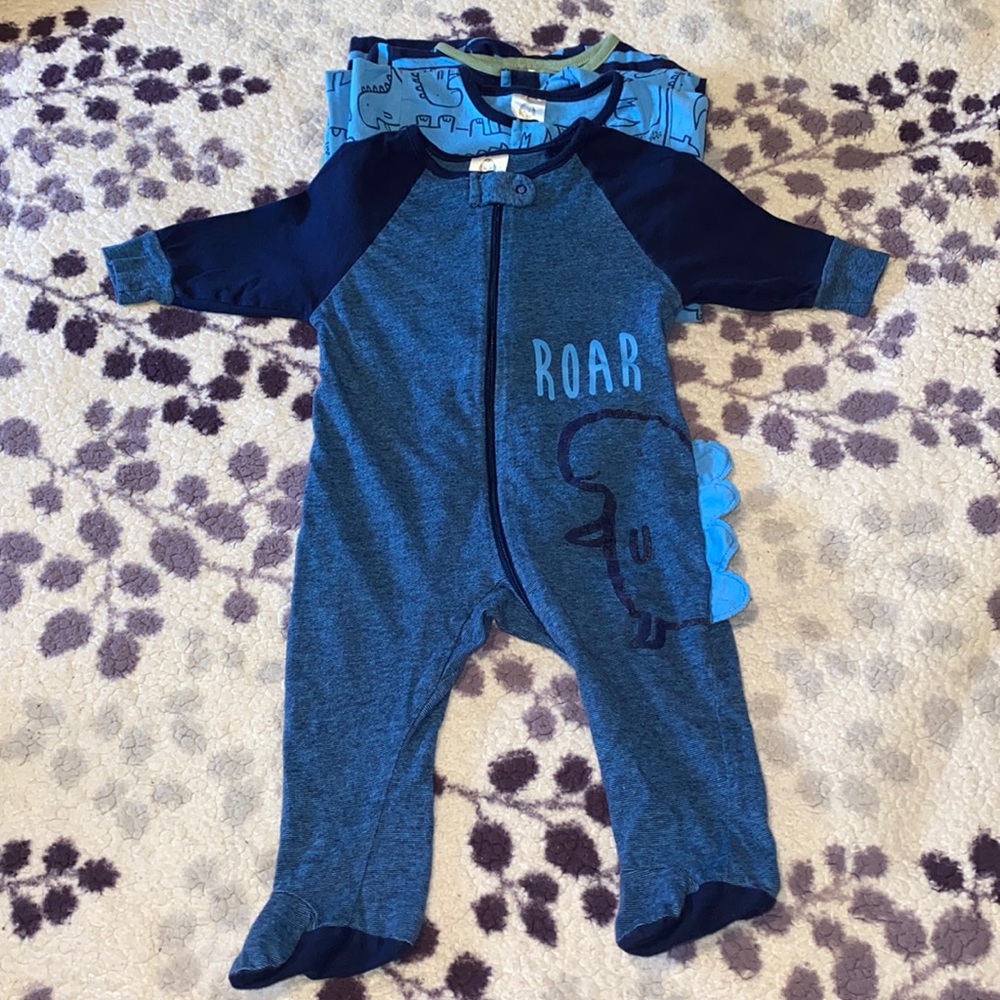 Gerber Baby Boys’ 3PC Sleep N Play Footie
